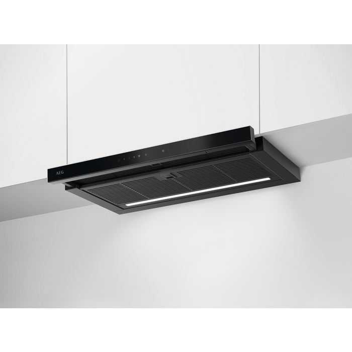 AEG - Black cooker hood - GDP866PB