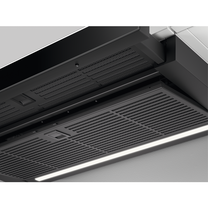 AEG - Black cooker hood - GDP866PB