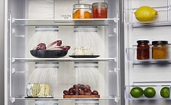 Inside refrigerator